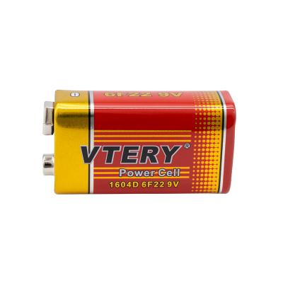 Batteri Industri 9V 26,5x17,5x48,5 mm